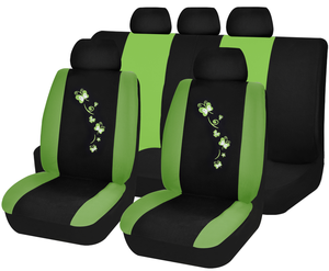 Rahat moda evrensel boyutu bez kumaş kelebek çiçek desen pembe araba klozet kapağı kız kadın için - Product Image 2