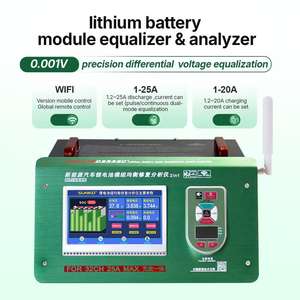 SUNKKO D2532C+ Égaliseur de Batterie pour Véhicules à Énergie Nouvelle avec Connectivité WIFI, 32S 25A, Équilibreur de Tension Charge/Décharge pour Voiture/UAV/<span class=keywords><strong>PES</strong></span> - Product Image 3
