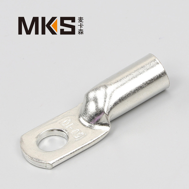 JG Crimp Lug Tinned Copper Cable Lug Naked Marine 10 16 25 Sqmm Wire Crimping Lug Cable Terminal