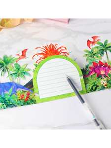 <span class=keywords><strong>Carte</strong></span> de vœux pour enfants surprise, anniversaire, dessin animé, volcan fantastique, dinosaure, parc, double porte, pop-up, en stock - Product Image 4