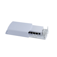 Extenseur de réseau Gigabit POE étanche pour extérieur 10/100/1000 Mbps, 1 entrée 4 sorties, 60 W avec VLAN pour commutateur Ethernet/caméra IP