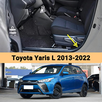 5D-Design Autofußmatten für Toyota Yaris L 2013-2022 Verschleißfest, Wasserdicht, Rutschfest, Faltbares Design