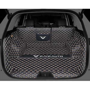 Alfombrilla para maletero de coche, alfombra con forro de carga para Kaiyi Kunlun Gtv Kain <span class=keywords><strong>X7</strong></span> <span class=keywords><strong>Evo</strong></span> 8 2022 2023 2024 2025 2026, Kit de accesorios, alfombra con cubierta trasera para maletero - Product Image 1