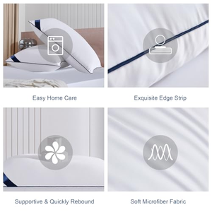 หมอนใยสังเคราะห์ Oeko Certified ขายส่ง พร้อมช่องระบายอากาศด้านข้าง - Product Image 3