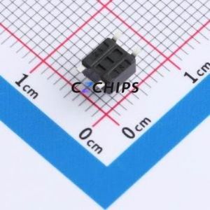 F4B050211T Tactile Switch SMD-4P,4.5x4.5mm Switch Single Pole Single Throw Round Button 2.6N 4.5mm - Product Image 2