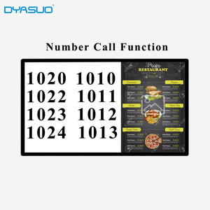 Thương mại Nhà hàng cà phê cửa hàng 4k treo tường Android Tablet kỹ thuật số biển kiosk Bảng menu cuộc gọi phần mềm 6 mét quảng cáo - Product Image 2