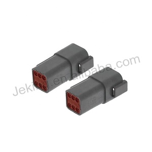 Jeking ขั้วต่อยานยนต์ใหม่ของแท้ <span class=keywords><strong>DT04</strong></span>-<span class=keywords><strong>6P</strong></span>-<span class=keywords><strong>C015</strong></span> 250V -55C เป็น + 125C - Product Image 4