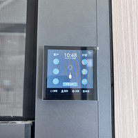 Ventanas Corredizas Verticales de Seguridad de Aluminio Personalizadas (con Función de Elevación Eléctrica), Adecuadas para Salas de Estar y Hoteles