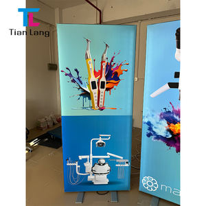 กล่องไฟโฆษณาแบบแยกส่วนประกอบ10วินาทีแสดงผ้าฉากหลังดีไซน์พับได้ - Product Image 1