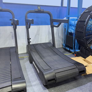 Factory Direct Supply Commercial Treadmill Non Electric Manual <strong>Running</strong> <strong>Machine</strong> for Gym Fitness Training Self Powered Curve - Product Image 2