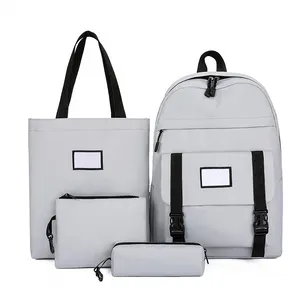 FULIYA yeni özel 4 adet ilkokul sırt çantaları öğrenci için fonksiyonel rahat okul çantası Set