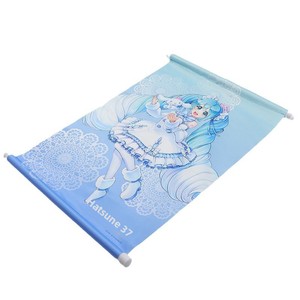 Poster Decorativo 2D con Cornice, Stile <span class=keywords><strong>Anime</strong></span> Giapponese, in Velluto Effetto Pelle di Pesca, Broccato, Raso e Pittura a Olio su Tela - Product Image 5