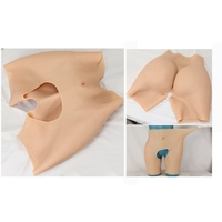 2024 Culotte sculptante et rehausseuse de fesses en silicone, entrejambe ouvert, pour amincissement des fesses et des hanches pour femmes