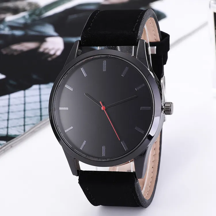 Amazon High Quality Products Watches Band Wrist Man Watch Fashion Unique Factory Direct Leather for Men Glass Quartz Wrist Alloy