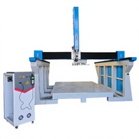 Router CNC de 4 Ejes con un Solo Husillo, Control Syntec, Servo, Cortador de Espuma de Poliestireno, Madera, PLC, NC Studio, Vacío, Alta Rigidez