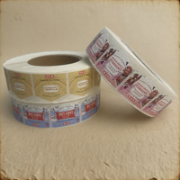 Etiquetas Personalizadas para Botellas de Productos Cosméticos, Etiquetas de PET con Logotipo, Adhesivo Permanente Impermeable, Impresión de Etiquetas Doradas para Velas