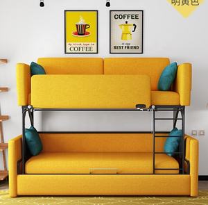 <span class=keywords><strong>Maison</strong></span> de location moderne et simple lit double pliant <span class=keywords><strong>futon</strong></span> en mousse canapé-lit lit lit pour enfants mobilier de chambre à coucher - Product Image 4