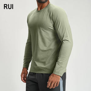 Vêtements de sport pour homme RUIQUWIN, écologiques, extensibles dans quatre directions, légers, respirants, à séchage rapide, anti-humidité, pour la randonnée et le sport - Product Image 1