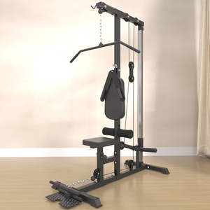 Lat Pull Down Lage Rij Machine Met Stoel Kabelstation Katrol Toren Enkele Kruis Machine Pin Selectie Machines Fitness - Product Image 3