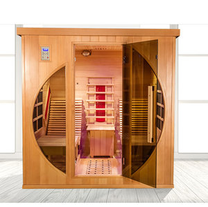 <span class=keywords><strong>Sauna</strong></span> de Infrarrojos Lejanos de Lujo para 2 Personas, de Madera Sólida de Alta Calidad, Marca Smartmak, Gran Venta - Product Image 5