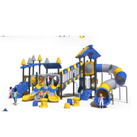 Red de Escalada Grande para Niños con Tobogán para Parques Deportivos, Equipo de Juegos Infantiles para Exteriores