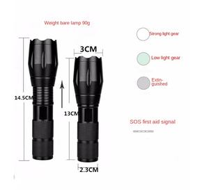 Linterna DFF01 para Camping, Uso Nocturno, UV 395NM, Color Blanco, XML T6, Linterna SOS, Venta al Por Mayor - Product Image 2