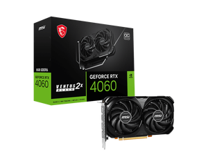 การ์ดจอ GeForce RTX 4060 VENTUS 2X BLACK 8G OC รุ่นที่ดีที่สุดประจำปี 2023 สำหรับ Geforce Rtx 4060 - Product Image 1
