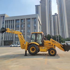 รถแบคโฮล้อดเดอร์ขนาดเล็กแบบลากจูง 4x4 คุณภาพสูง ราคาประหยัด สำหรับขาย - Product Image 1