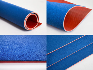 PVC acrílico con protección UV de 3.0 mm de grosor para <span class=keywords><strong>rollo</strong></span> de suelo deportivo para cancha de pickleball - Product Image 2