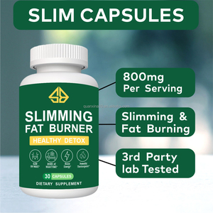 OEM Slimming & Fat Burner Capsules for Adult Women Weight Loss & Detox <b>Metabolism</b> Booster 30 Counts - Product Image 3