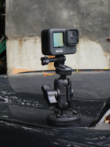 Monturas magnéticas de montaje magnético 360 con bola de 1 "para GoPro, accesorio de soporte de coche de liberación rápida para cámara de acción/cámara deportiva - Product Image 5