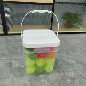 Uniker 36pcs Pickleball cao trả lại 40 lỗ ngoài trời xoay dưa bóng với nhựa vuông Thùng - Product Image 3