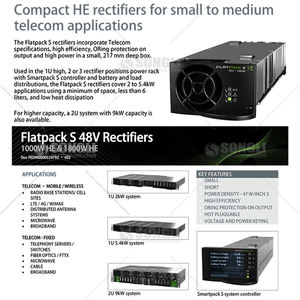 Módulo Rectificador <span class=keywords><strong>de</strong></span> Energía para Telecomunicaciones Eltek FLATPACK <span class=keywords><strong>S</strong></span> 48/1800 HE 241122.125 48V 1000W 241122.105, 96% <span class=keywords><strong>de</strong></span> Eficiencia, Factor <span class=keywords><strong>de</strong></span> Potencia >0.99 - Product Image 3