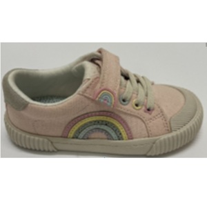 Hts E40076 RS - Zapatillas de Ante para Niña con Cierre de Velcro - Cómodas, Duraderas, Estilo Urbano, Sin Cordones, Vietnam - Product Image 3