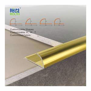 Perfil de Alumínio para Proteção de Cantos de Azulejos, Acabamento de Alumínio para Azulejos Cerâmicos - Product Image 1