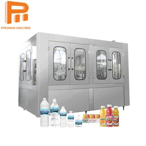 High Speed 3 In 1 8000BPH Small Scale Carbonated Drink Juice Processing Filling Beverage Bottling Machinery