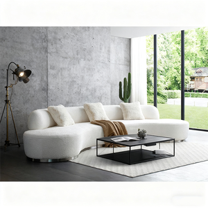 PZCN HOME Set di Divani a Forma di Nuvola Personalizzati <span class=keywords><strong>per</strong></span> <span class=keywords><strong>Soggiorno</strong></span>, Hotel, Appartamento, Sala, Ecologici, Confortevoli e Morbidi - Product Image 3