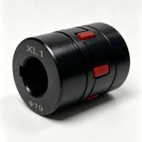 Accouplement à mâchoires flexible XL1, accouplement élastique en acier pour transmission de moteur de pompe