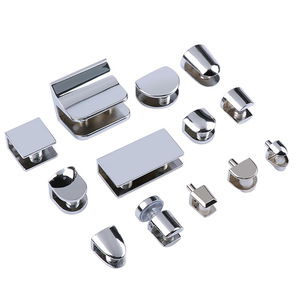 Clips en alliage de zinc pour vitrines, épaisseur 3-12 mm, accessoires de quincaillerie modernes et durables - Product Image 5
