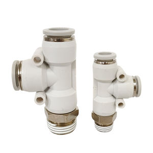 Conectores Rápidos para Líneas de Aire Tipo T PD, Rosca Macho de 8mm 10mm -001 - Product Image 1