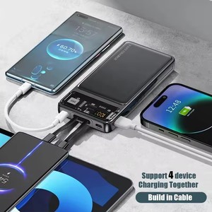 Xách tay <span class=keywords><strong>OEM</strong></span> Pin LCD hiển thị không dây sạc nhanh 2 USB điện siêu mỏng gói - Product Image 5