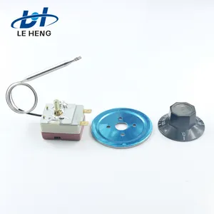 Bộ Điều Nhiệt Cảm Biến Công Tắc Điều Khiển Nhiệt Độ AC 220V 16A Cho Lò Nướng Điện Mặt Số 50-300C Bộ Điều Nhiệt Được Thiết Kế Đặc Biệt