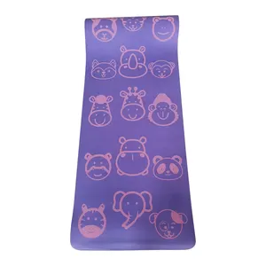 Hot Selling Custom Logo Exercise Anti Slip Waterproof Eco Friendly 4mm, 5mm and 6mm Thick TPE Yoga Mat
