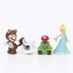 Vente chaude 18 pièces pour Super Mario Bros Yoshi dinosaure PVC figurines dessin animé jouet modèle décoration pour les Fans d'anime - Product Image 5