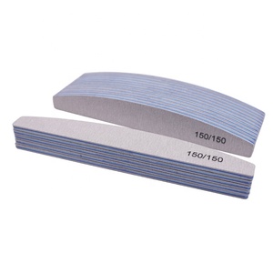 Chất lượng hàng đầu 80/80 100/100 100/180 Emery Board Nail tập tin chuyên nghiệp Double Side tinh thể mạnh mẽ biểu tượng tùy chỉnh Nail tập tin 80/80 - Product Image 5