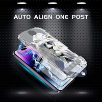 Protecteur d'objectif d'appareil photo en verre trempé HD transparent de haute qualité 2 en 1 pour iPhone 13 14 15 16 Pro Max Magic Glass Box