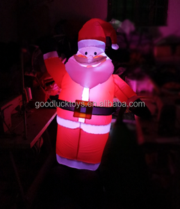 Hot Selling Custom ized Outdoor Weihnachts dekorationen 6ft LED Lights <span class=keywords><strong>Promotion</strong></span> im Stehen aufblasbaren Weihnachts mann - Product Image 3