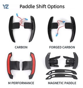 Volant en cuir et fibre de carbone YZ pour Mercedes Benz 809 <span class=keywords><strong>AMG</strong></span> W203 W204 W205 W211 W212 W213 W218 W221 W167 C63 GLE350 - Product Image 5