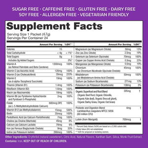 OEM ODM Private Label organico vegano integratore prenatale in polvere con acido folico e minerali multivitaminici naturali per le donne - Product Image 2