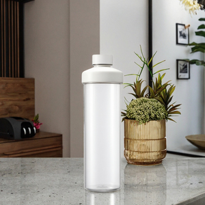 Bouteille d'eau graduée à large ouverture transparente Wahei <span class=keywords><strong>Freiz</strong></span> 1L, mug pour usage au bureau, unisexe RH-1744 - Product Image 5